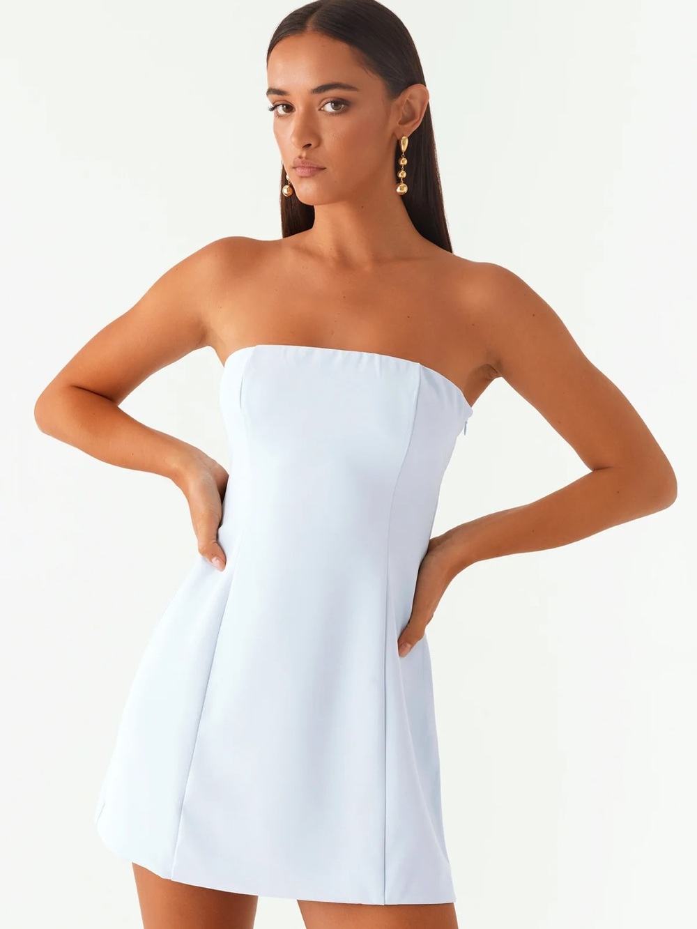 PepperMayo Strapless Mini Dress